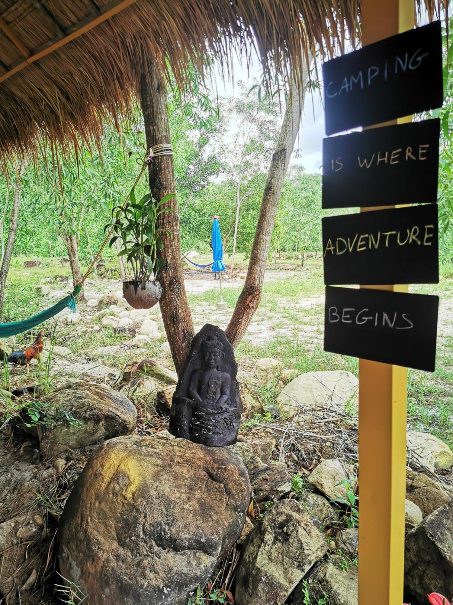 Kampot Camping - Eco Retreat Eksteriør bilde