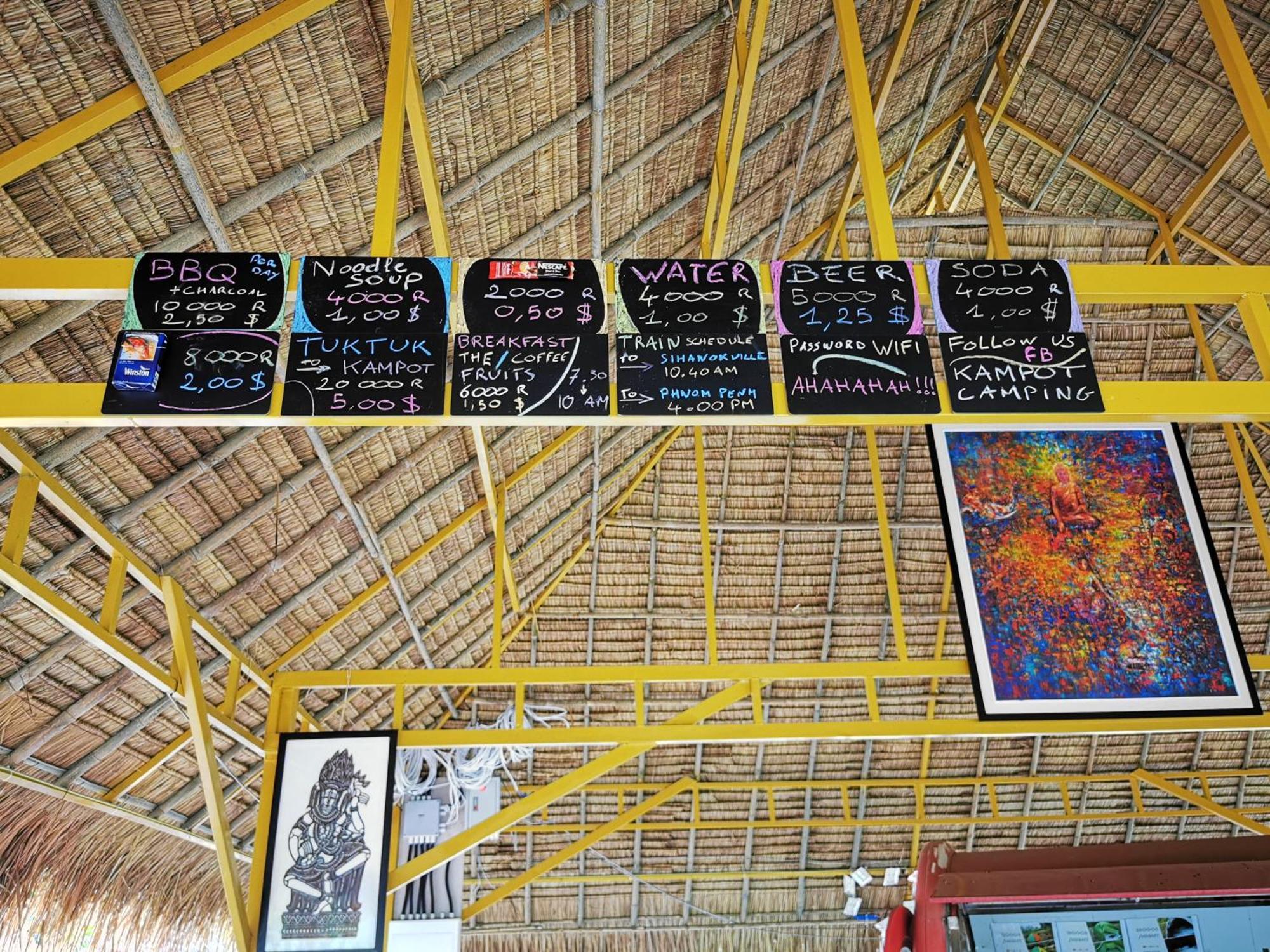Kampot Camping - Eco Retreat Eksteriør bilde